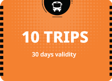 10 Trips for 30 Days - Chalo Bus